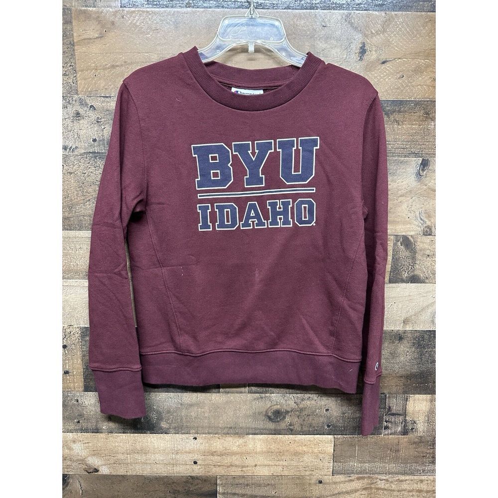 Champion Women's BYU‎ Idaho Pullover Sweatshirt Size Small